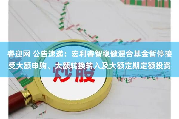 睿迎网 公告速递：宏利睿智稳健混合基金暂停接受大额申购、大额转换转入及大额定期定额投资