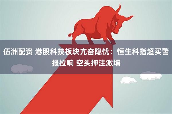 伍洲配资 港股科技板块亢奋隐忧：恒生科指超买警报拉响 空头押注激增