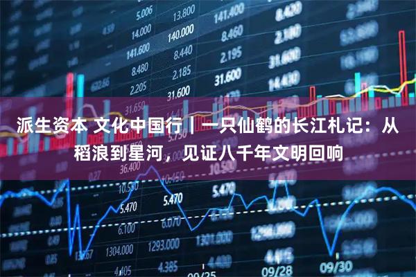 派生资本 文化中国行｜一只仙鹤的长江札记：从稻浪到星河，见证八千年文明回响